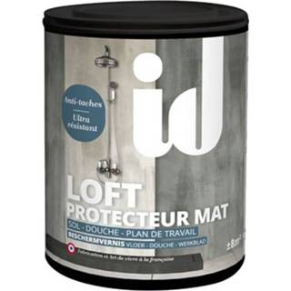 👉 Werkblad lak male Les Décoratives bescherming vloer, douche en 'Loft' mat 1L 3302150041733