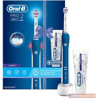 👉 Elektrische tandenborstel ja wit Oral-B - Pro 2 2800 3D White 4210201269717