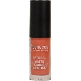 Lippenstift Benecos liquid mat coral kiss 5ml 4260198095349