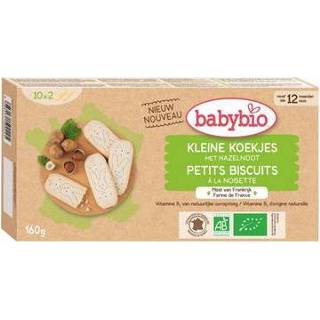 👉 Baby's Babybio Babykoekje hazelnoot 12 maanden bio 160g 3288131504223