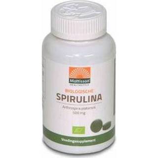 👉 Mattisson Spirulina 500 mg bio 240tb 8717677961733