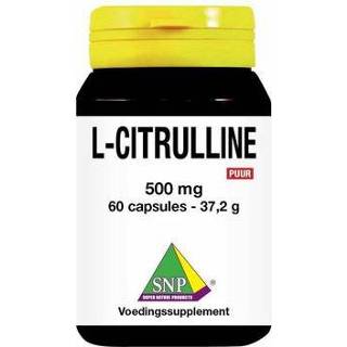 👉 SNP L Citrulline 500 mg puur 60ca 8718591426384