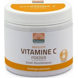 👉 Vitamine C poeder Mattisson zuiver ascorbinezuur 350g 8717677969258