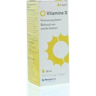 Vitamine Metagenics D liquid nieuwe formule 30ml 5400433257777