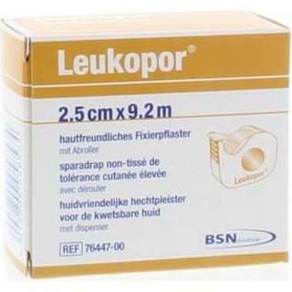 👉 Hechtpleister Leukopor non-woven 9.2 m x 2.5 cm 1st 4042809058574