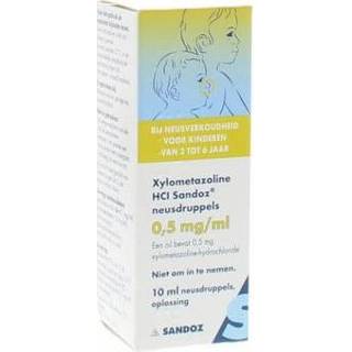 👉 Sandoz Xylometazoline 0,5 mg/ml druppels 10ml 8712371004595