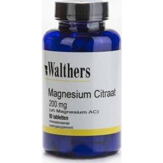 👉 Magnesium Walthers citraat 200 mg 90tb 8717473092969
