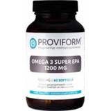 👉 Proviform Omega 3 super EPA 1200 mg 60sft 8717677126569