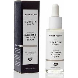 👉 Serum donkergroen Green People Nordic Roots hyaluronic booster 30ml 5034511004399