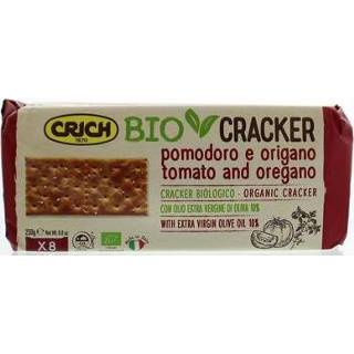 👉 Crich Crackers tomaat origano groen bio 250g