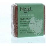 👉 Rode Najel Aleppo zeep scrub klei 100g 3760061223264