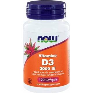 👉 Vitamine NOW D3 2000IE 120sft