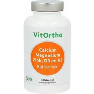 👉 Calcium zink Vitortho magnesium D3 en K2 60tb 8717056141367