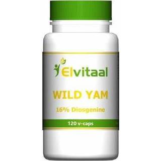 👉 Elvitaal Wild Yam 100 mg 16% diosgenine 120ca 8718421581474