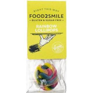 👉 Lollipop Food2Smile Rainbow lollipops 5st 8719325464665