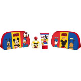 👉 Douche gel meerkleurig Mickey & Friends Toilet Bag EDT 50 ml + Shower 100 8411114087535