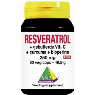 👉 Curcuma SNP Resveratrol gebufferd vit C bioperine puur 60vc 8718591426490