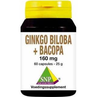 👉 SNP Ginkgo biloba met bacopa 60ca 8718591423260