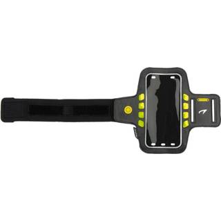 👉 Zwart polyester One-Size unisex Avento sportarmband LED Agda one size 8716404333768