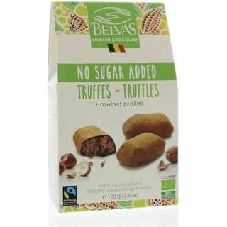 👉 Belvas Hazelnoot praline truffels 100g 5425007882667