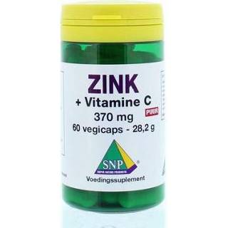 👉 Vitamine zink SNP 50mg + gebufferde C puur 60vc 8718591426087