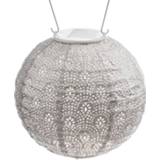 👉 Lampion tyvek licht taupe Lumiz Solar Fan Rond - 20 cm 6013849722754