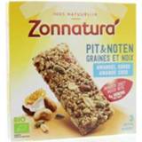 👉 Zonnatura Pit en notenreep amandel & kokos 25 gram bio 3x25g 8711812415426