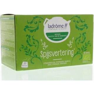 👉 Kruidenthee Ladrome Spijsvertering bio 1.5 gram 20zk 3486330106051