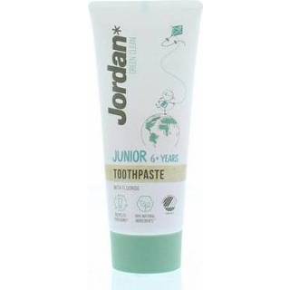 👉 Tandpasta donkergroen Jordan Green clean junior 6+ 50ml