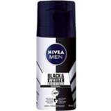 Deodorant zwart wit Nivea Men spray black & white invisible mini 35ml