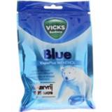 👉 Blauw Vicks Blue menthol suikervrij bag 72g 4030300022521