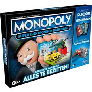 👉 Hasbro Monopoly Super elektronisch bankieren 5010993719112