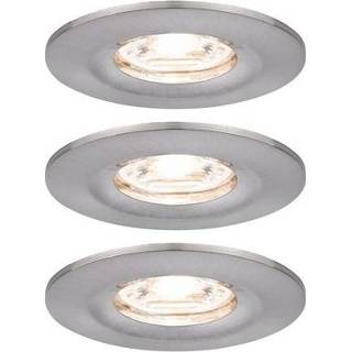 👉 Inbouwspot IJzer male Paulmann LED Nova Mini 3x4W 4000870943014