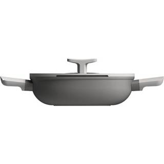 👉 Wokpan grijs aluminium Indische 24 cm, - BergHOFF | Leo 5413821090221