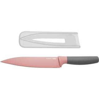 👉 Vleesmes roze RVS GeenKleur 19 cm, – BergHOFF | Leo 5413821071619