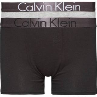 👉 Katoen zwart jongens Calvin Klein - Customized Stretch 2-Pack Boxer 8719114077144