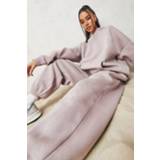 👉 Overdye Oversized Trainingspak Met Rits En Capuchon, Dusky Pink