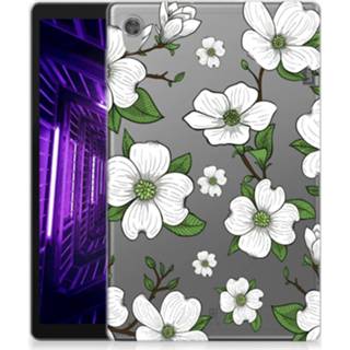 👉 Siliconen hoesje Lenovo Tab M10 HD (2de generatie) Dogwood Flowers 8720215901290