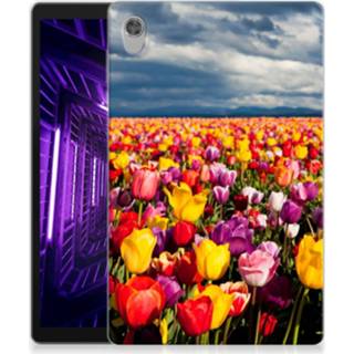 👉 Siliconen hoesje Lenovo Tab M10 HD (2de generatie) Tulpen 8720215697872
