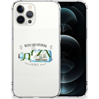 👉 Bumper hoesje IPhone 12 Pro Max Stevig Boho Bottle 8720215706574