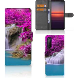 👉 Flipcover Sony Xperia 5II Flip Cover Waterval 8720215978568