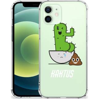 👉 Bumper hoesje IPhone 12 Mini Stevig Cactus Poo 8720215282337