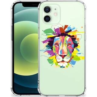 👉 Bumper hoesje IPhone 12 Mini Stevig Lion Color 8720215230680