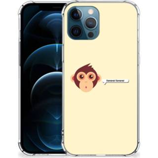 👉 Bumper hoesje IPhone 12 | Pro Stevig Monkey 8720215562477