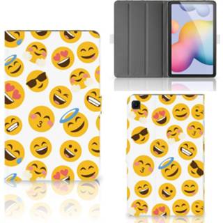 👉 Tablethoes Samsung Galaxy Tab S6 Lite Tablet Hoes Emoji 8720215820768