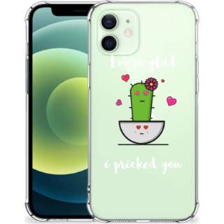 👉 Bumper hoesje IPhone 12 Mini Stevig Cactus Glad 8720215450057