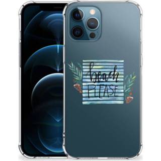 👉 Bumper hoesje IPhone 12 | Pro Stevig Boho Beach 8720215506464