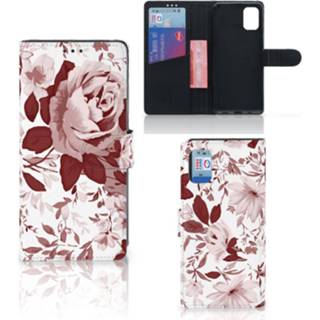 👉 Hoesje Samsung Galaxy M51 Watercolor Flowers 8720215377422