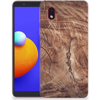 👉 Bumper hoesje Samsung Galaxy A01 Core Tree Trunk 8720215452174