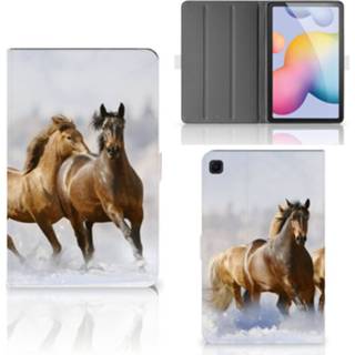 👉 Flipcase Samsung Galaxy Tab S6 Lite Flip Case Paarden 8720215519037